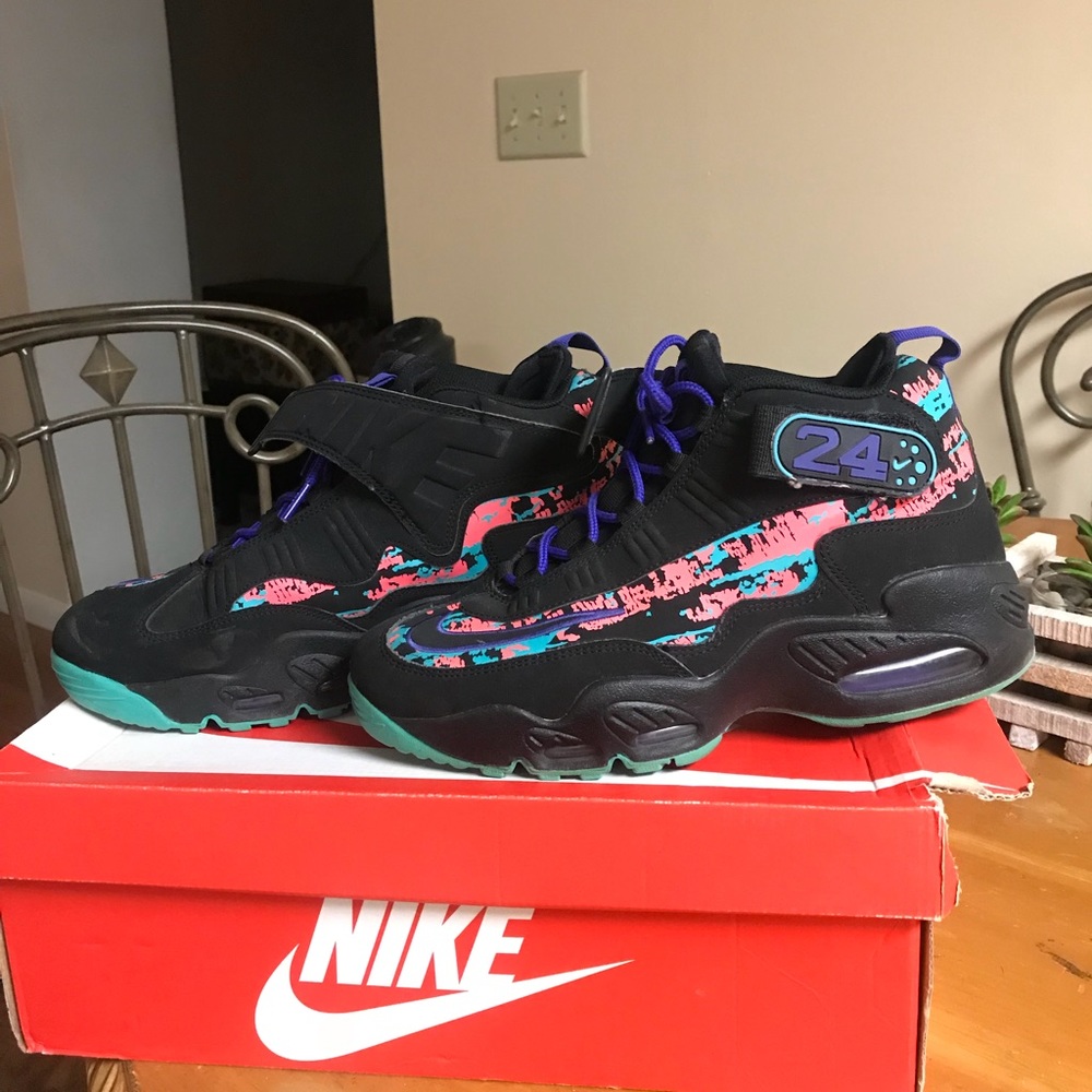Nike air max Griffey 1’s south beach color way